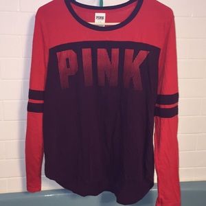 Pink Victoria’s Secret long sleeve shirt